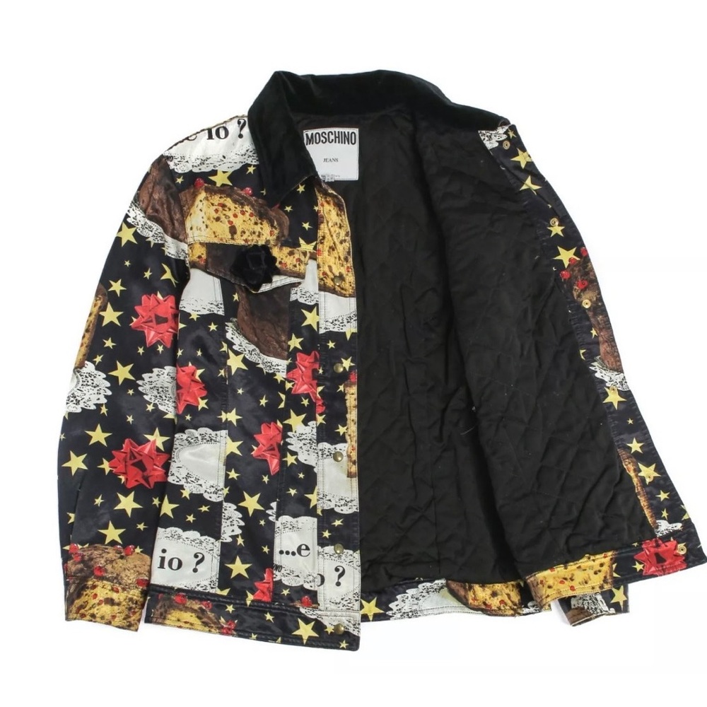 Rare Moschino Jeans Vintage Panettone Holiday Jacket